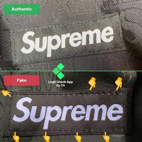 how to tell if a supreme bag is fake|check if your supreme bag is real.